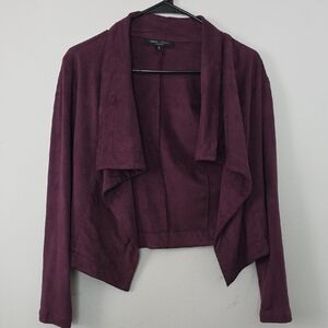 Romeo & Juliet Couture Purple Cape Jacket